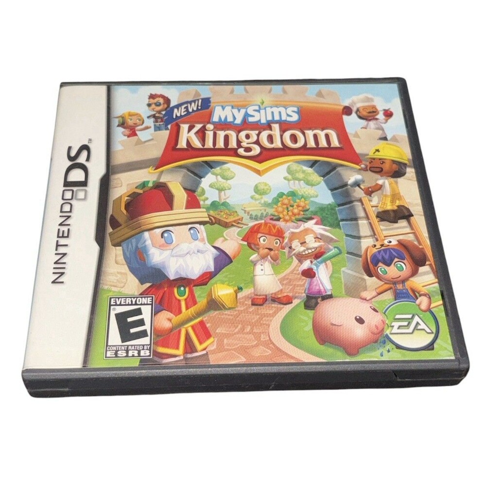 MySims Kingdom Nintendo DS Game Complete CIB With Manual Tested EA Simulation